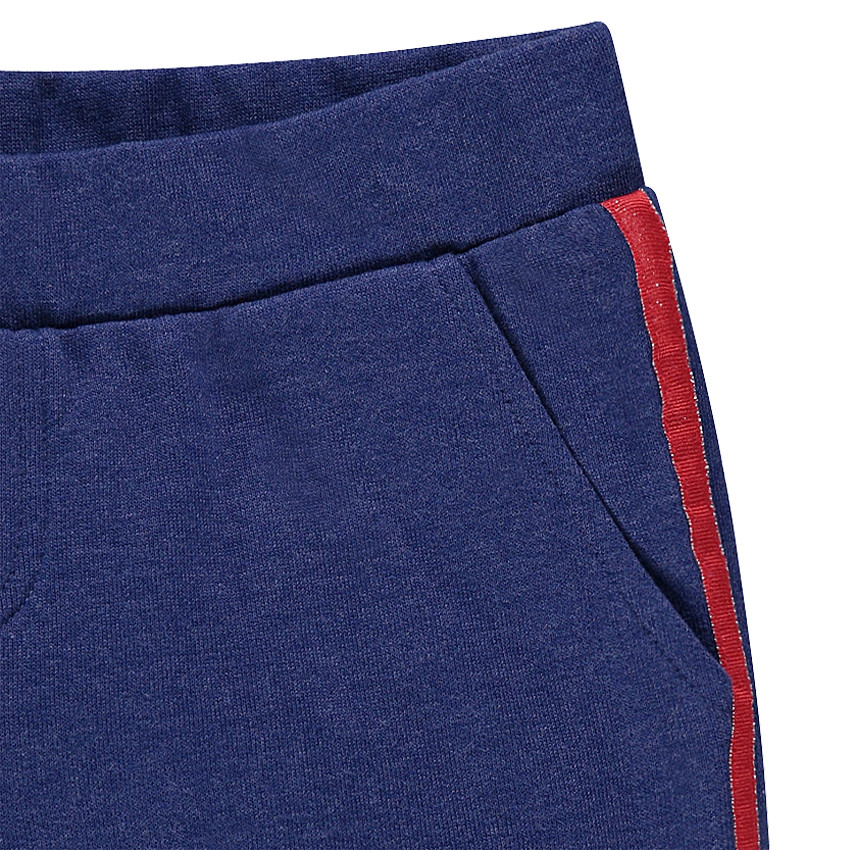 Conjunto de jogging de muletón bicolor de los 12 a los 14 años 