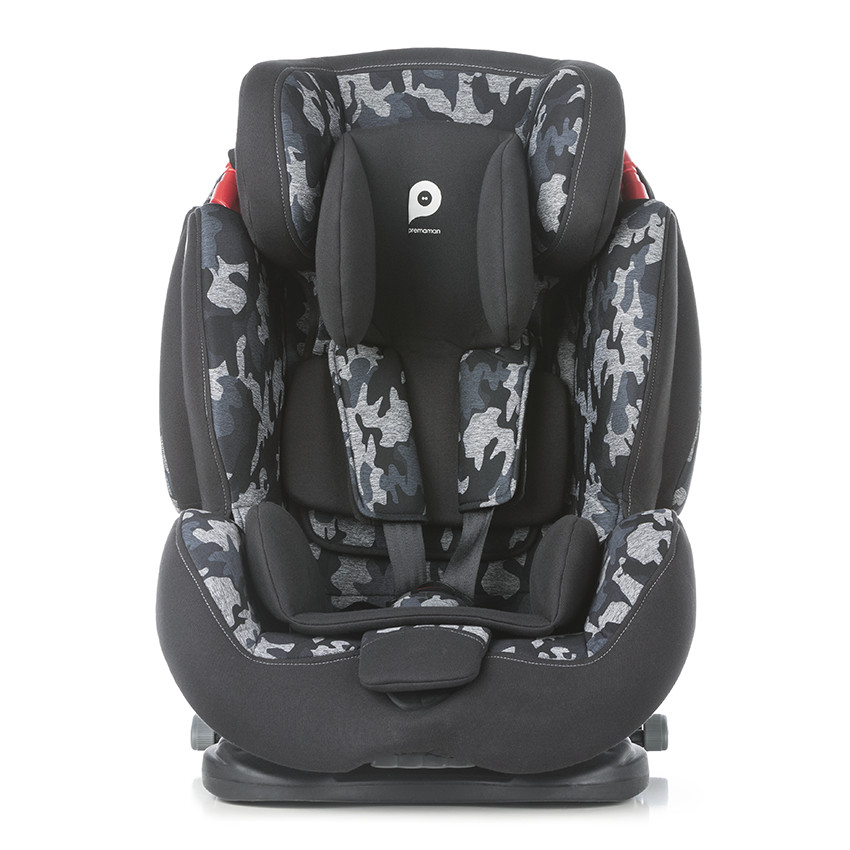 Silla de auto isofix Pepper grupo 1/2/3 - Camuflaje 
