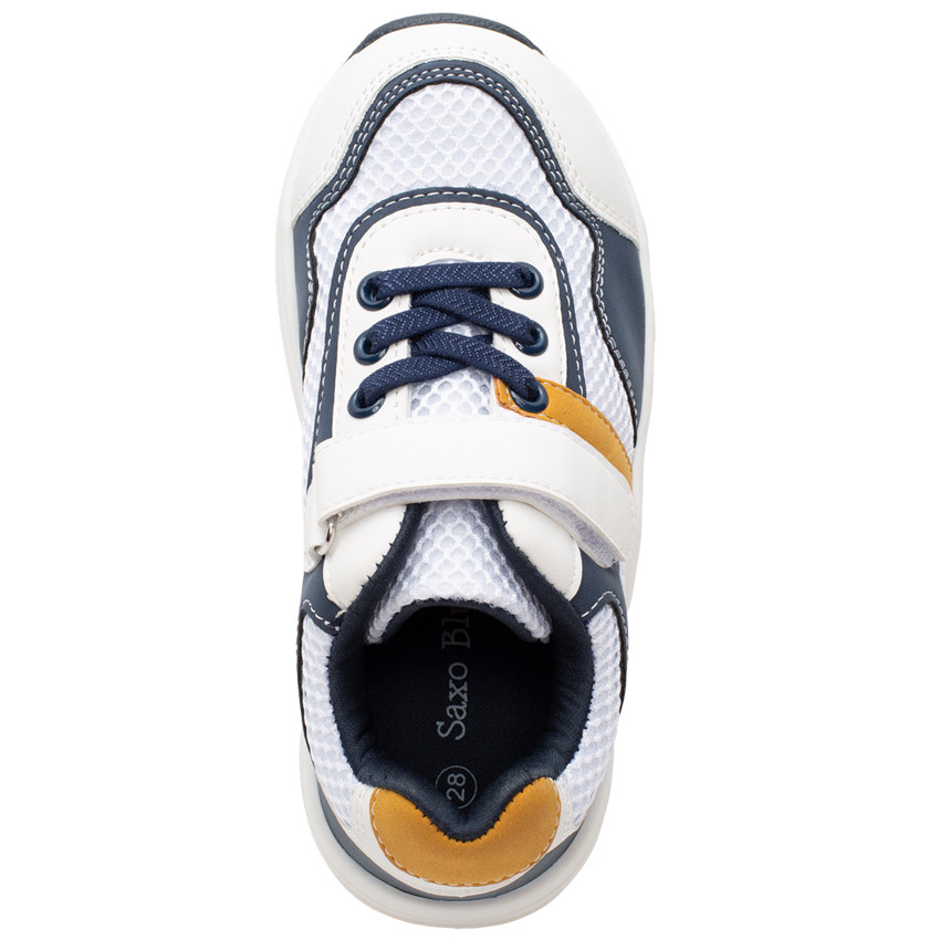 Baskets de sport en mesh à lacets et scratch  Additional Baskets de sport en mesh à lacets et scratch