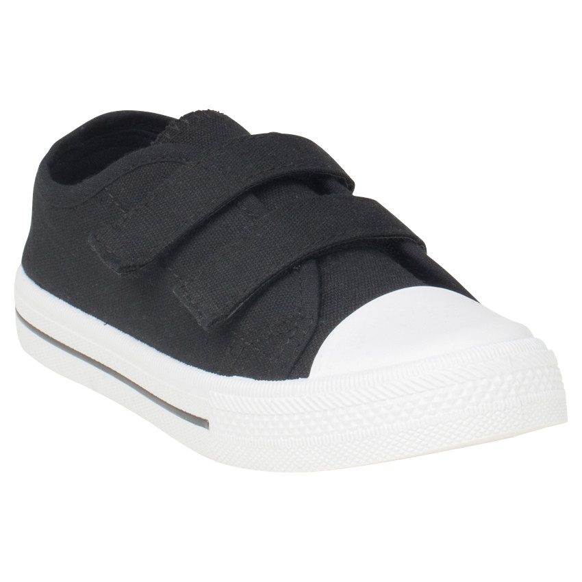 Zapatillas bajas de tela con velcro del 20 al 23 