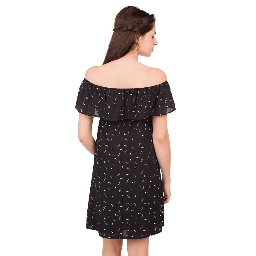 Vestido para el embarazo con estampado all-over 