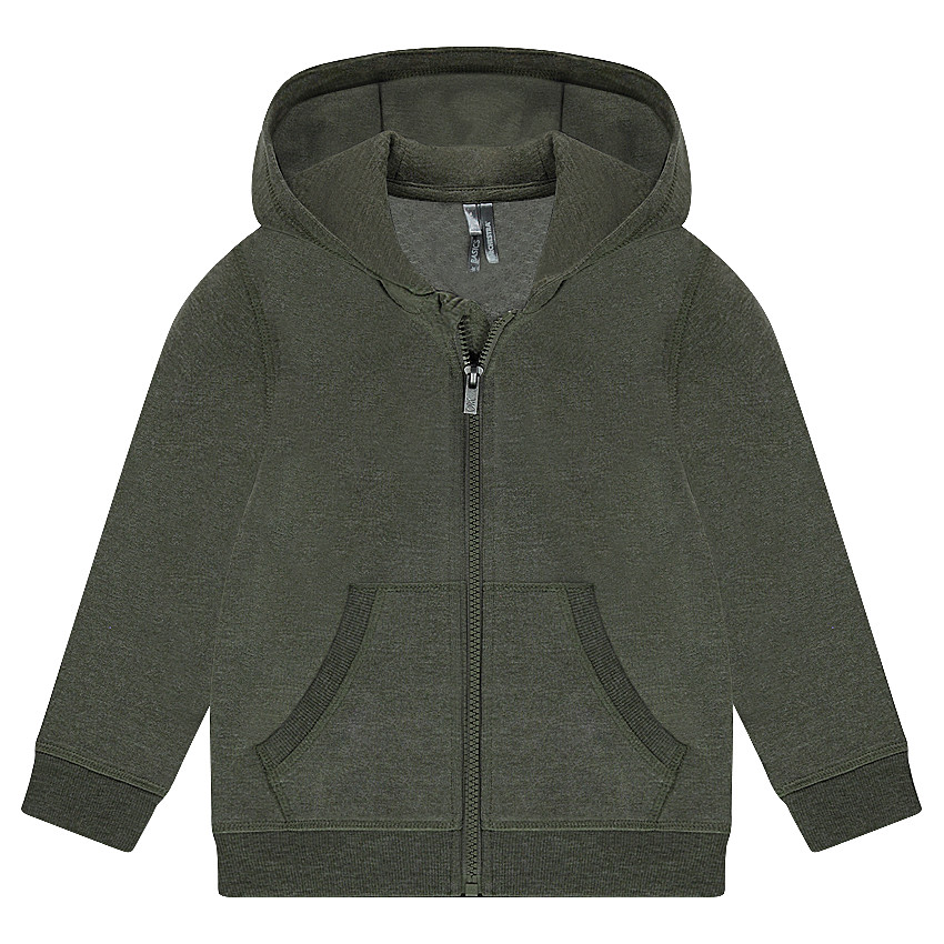 Júnior - Chaqueta de felpa con cremallera y capucha 