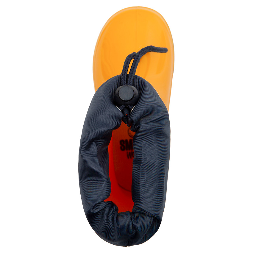 Botas de agua con cuello impermeable y estampado Smiley de la 24 a la 27 