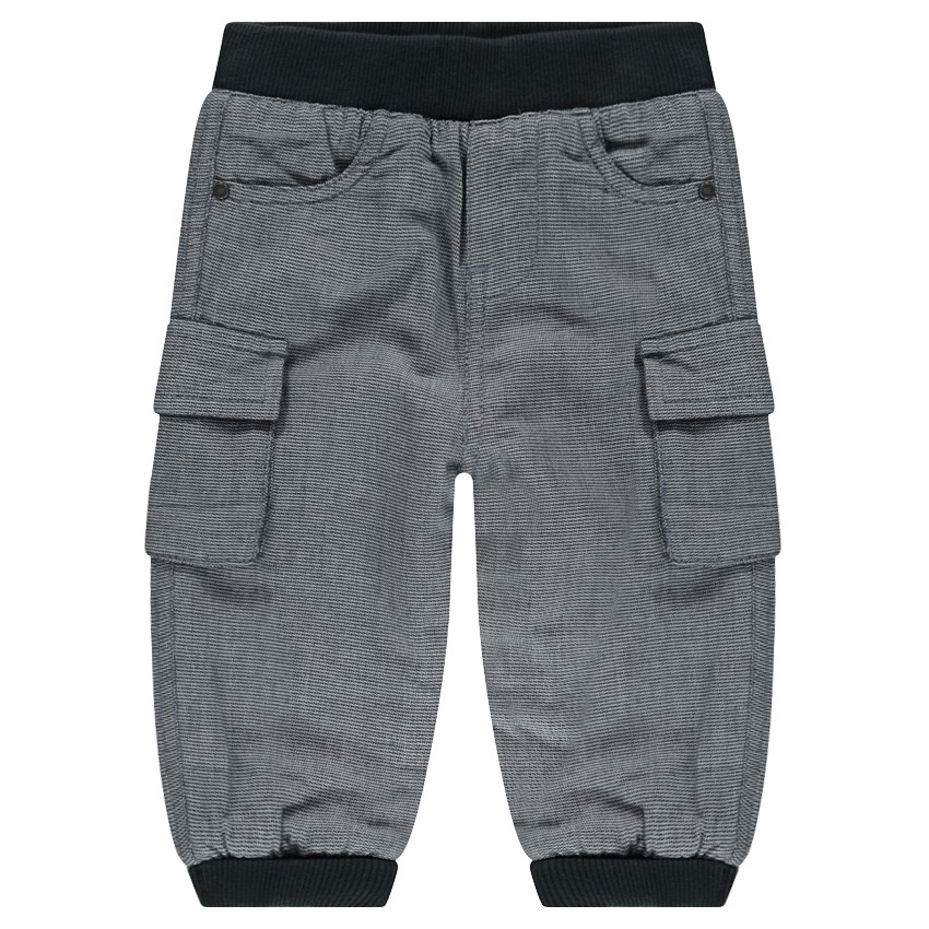 Pantalón de felpa con bolsillos con forro de micropolar 