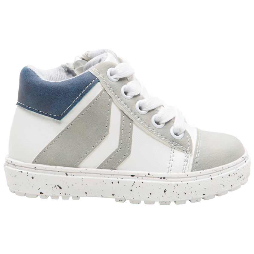 Zapatillas subidas de tela con suela de fantasía  Additional Zapatillas subidas de tela con suela de fantasía