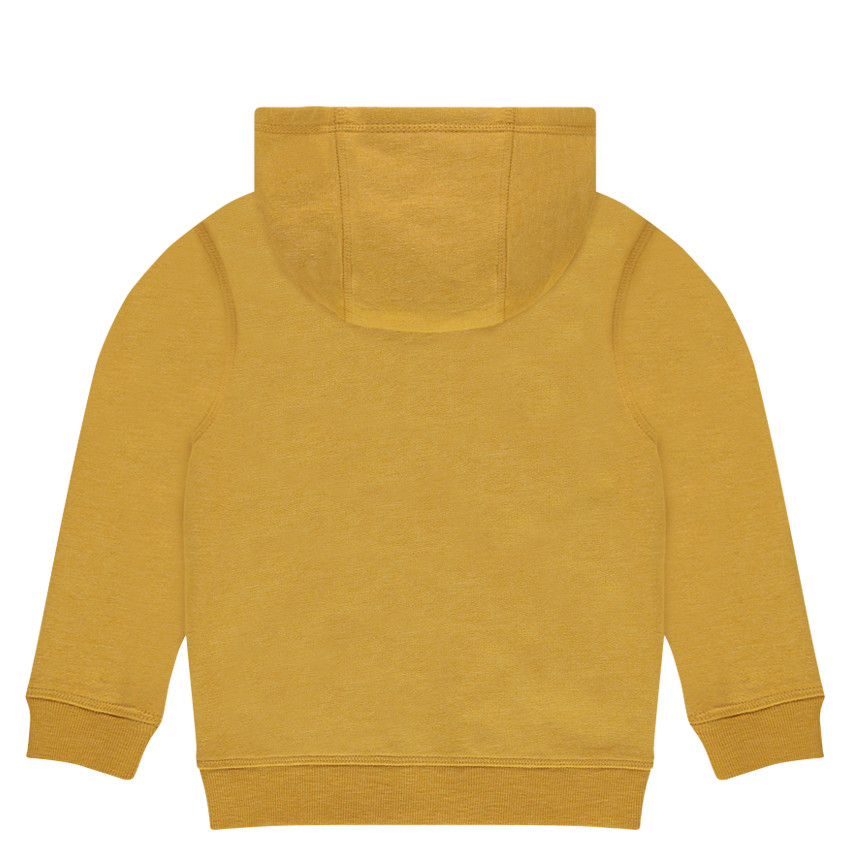 Chaqueta de felpa con cremallera y capucha  