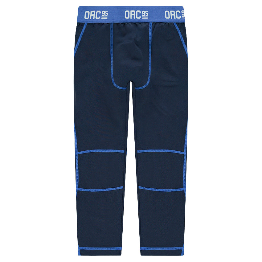 Leggings técnicos de esquí lisos con pespuntes en contraste 