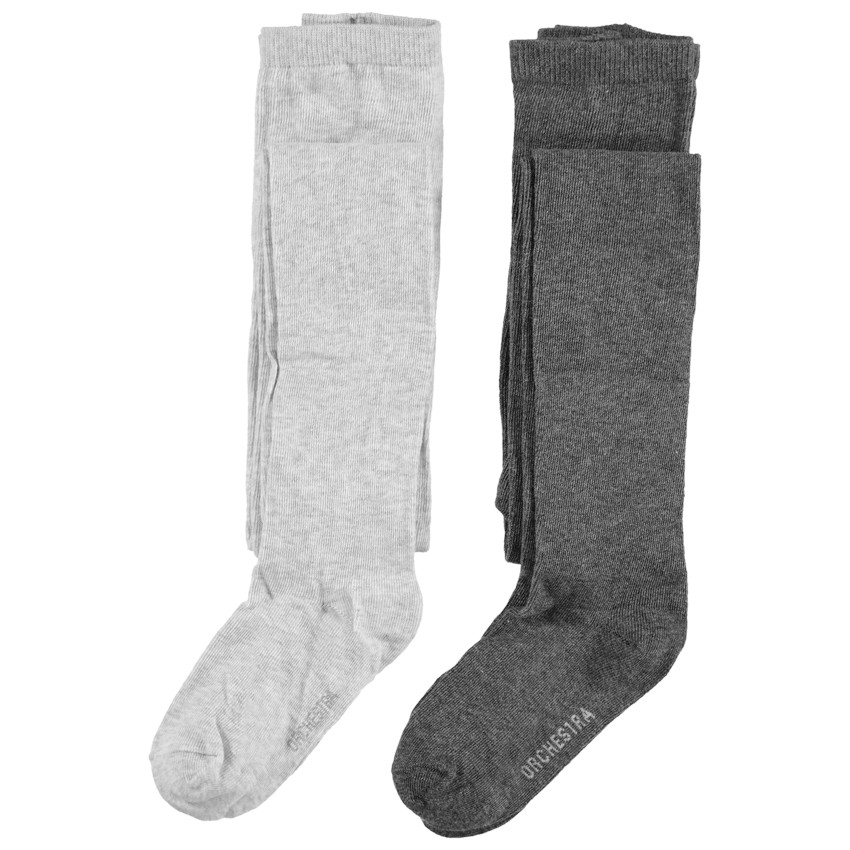 Pack de 2 medias gruesas lisas  Additional Pack de 2 medias gruesas lisas