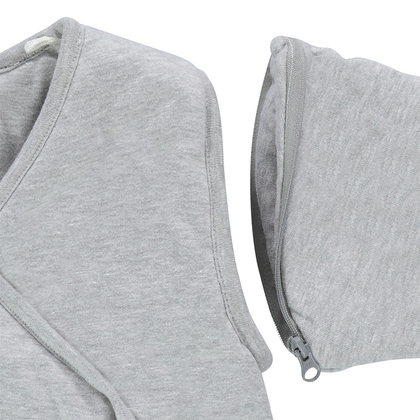 Saquito de punto con mangas desmontables y estampado ©Smiley 