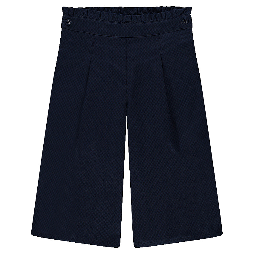 Pantalón amplio de tela  