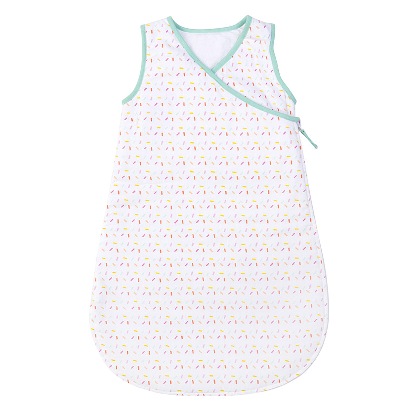 Saquito sin mangas con estampado gráfico 