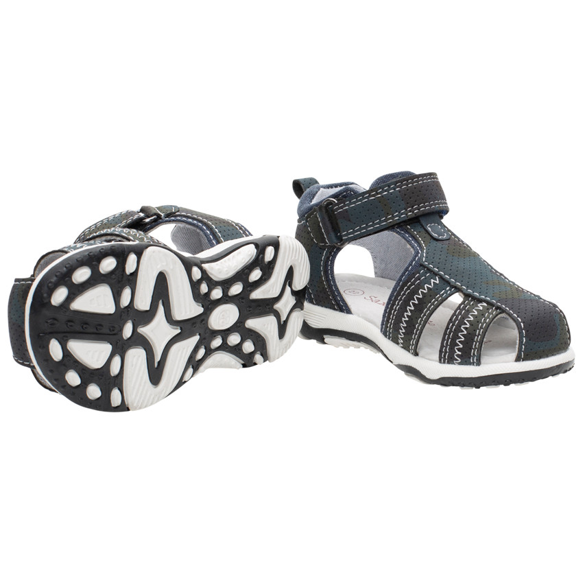 Nu-pieds à imprimé micro perforé all-over  Additional Nu-pieds à imprimé micro perforé all-over
