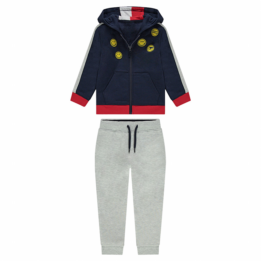 Chándal de felpa con parches ©Smiley 