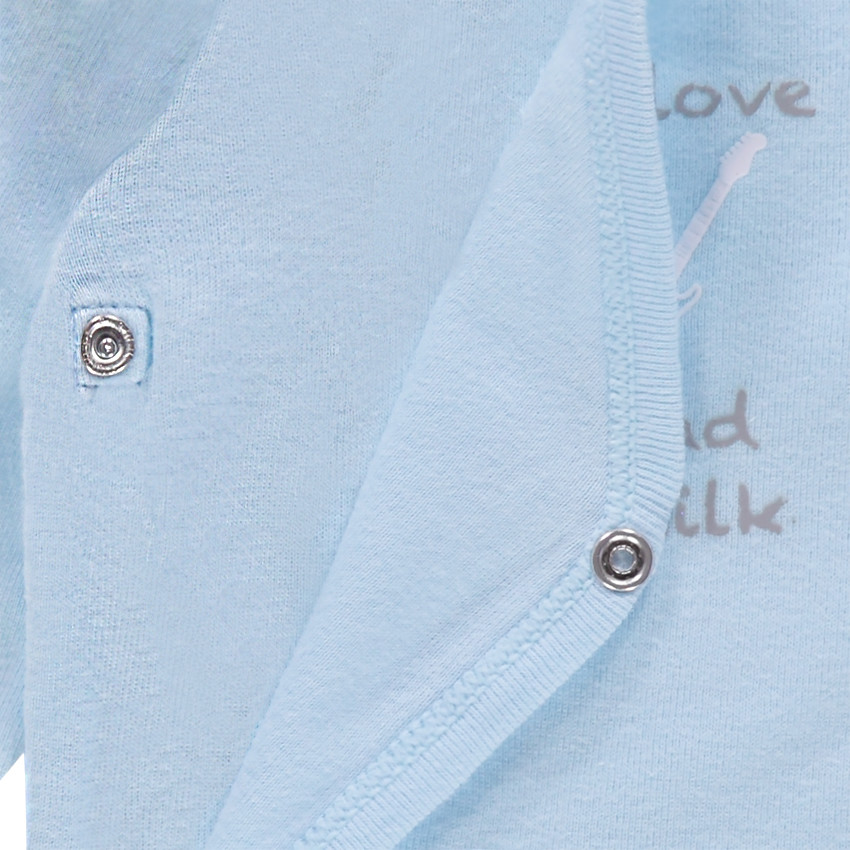 Juego de 3 bodies de manga larga de punto con estampados de fantasía 