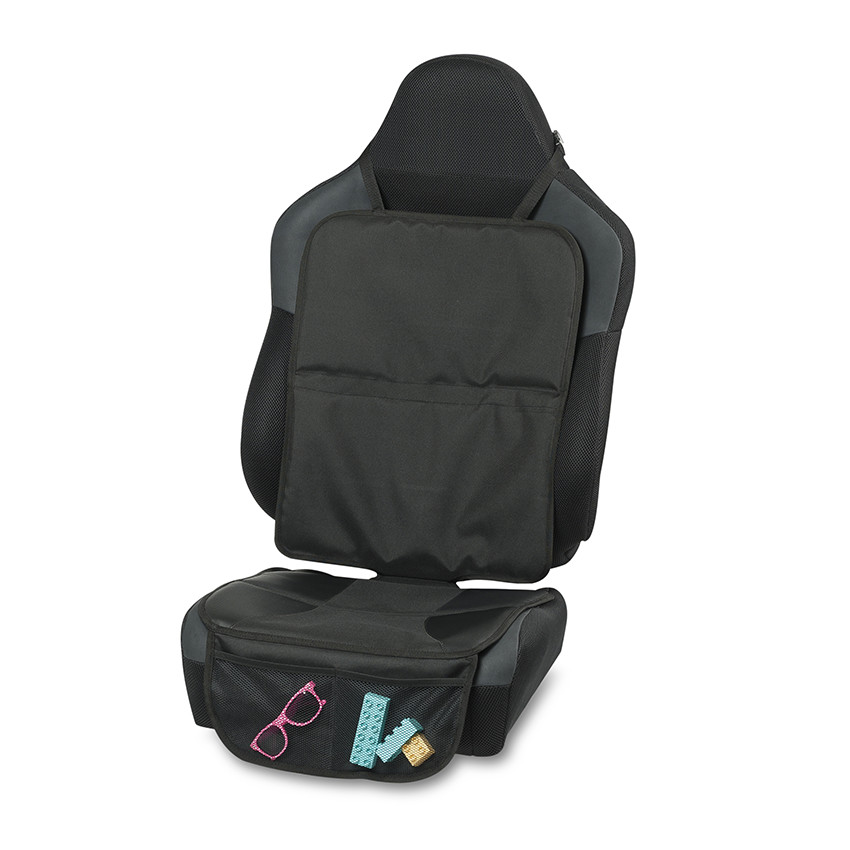 Protección para asiento para silla de auto - Negro 