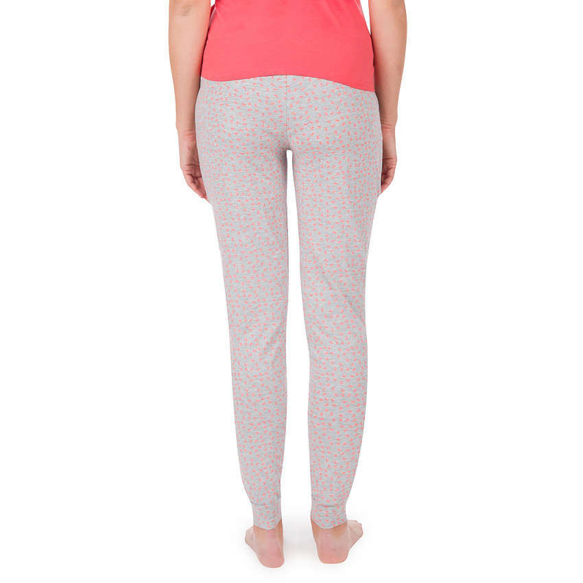 Pantalón homewear de embarazada estampado all-over 