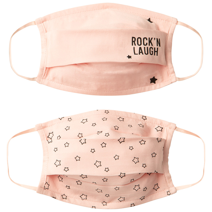 Lote de 2 Mascarillas de tela niño 