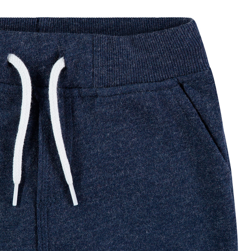 Pantalón de chándal de felpa jaspeada 