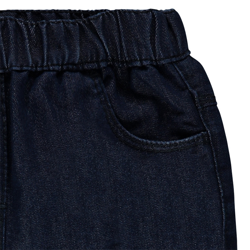 Jeans cintura y tobillos elásticos 