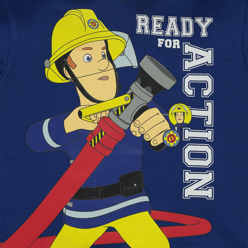Sudadera con capucha de muletón con Sam el bombero 2 ©Prism Art and Design Limited 