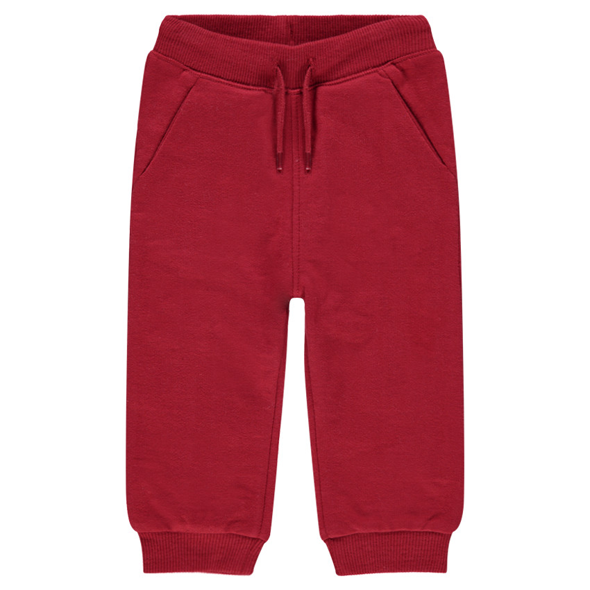 Pantalón de chándal de felpa gris jaspeada  Additional Pantalón de chándal de felpa gris jaspeada