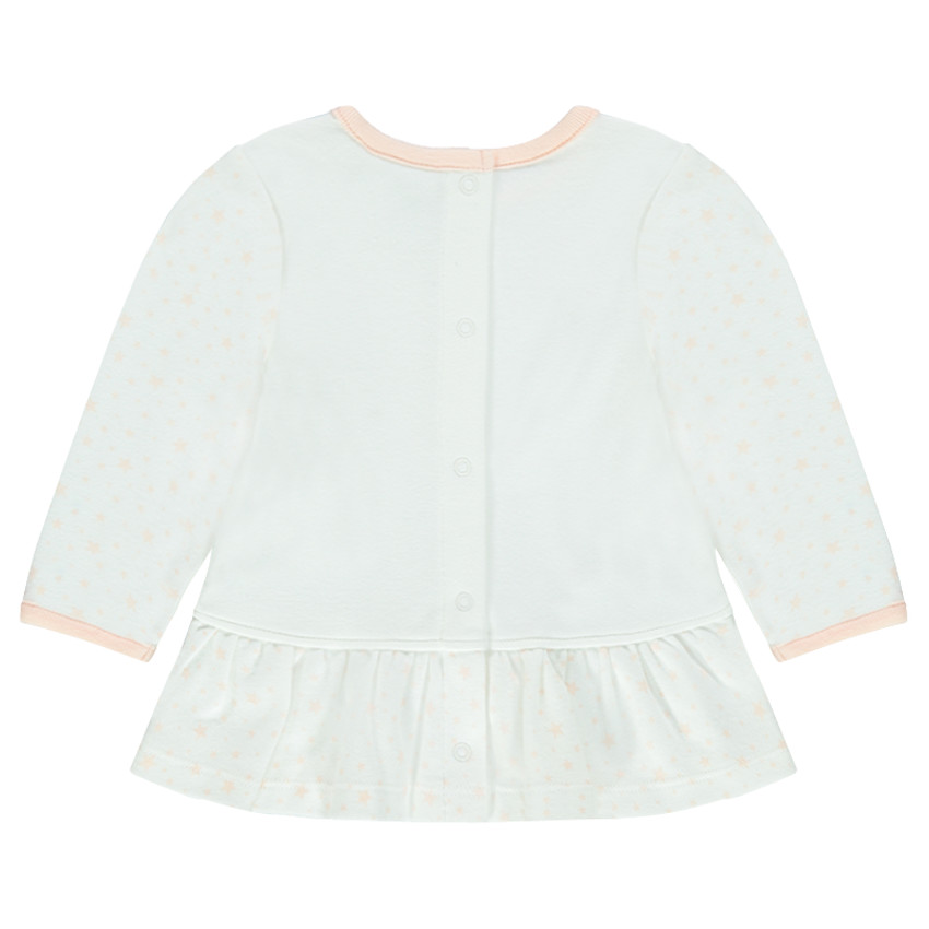 Túnica de manga larga de punto con estampado ©Smiley Baby 