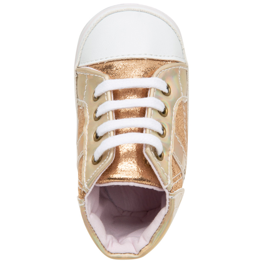 Botines flexibles brillantes con aplicaciones iridescentes  Additional Botines flexibles brillantes con aplicaciones iridescentes
