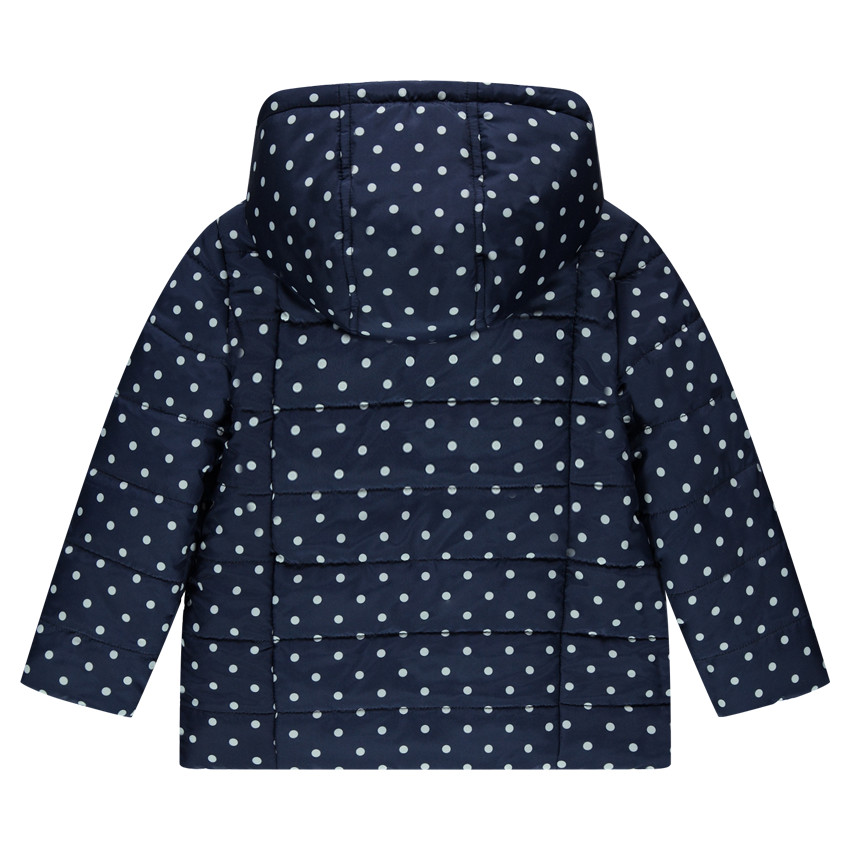 Anorak reversible con lunares all-over 