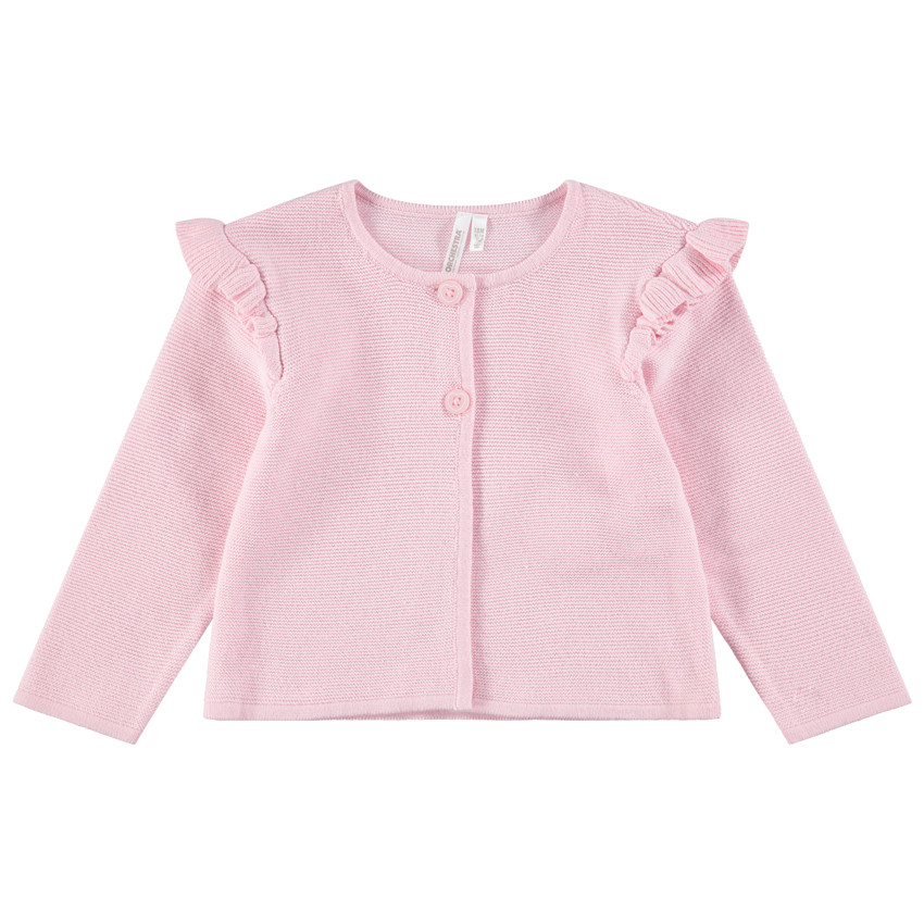 Chaqueta de punto con mangas con volantes  Additional Chaqueta de punto con mangas con volantes