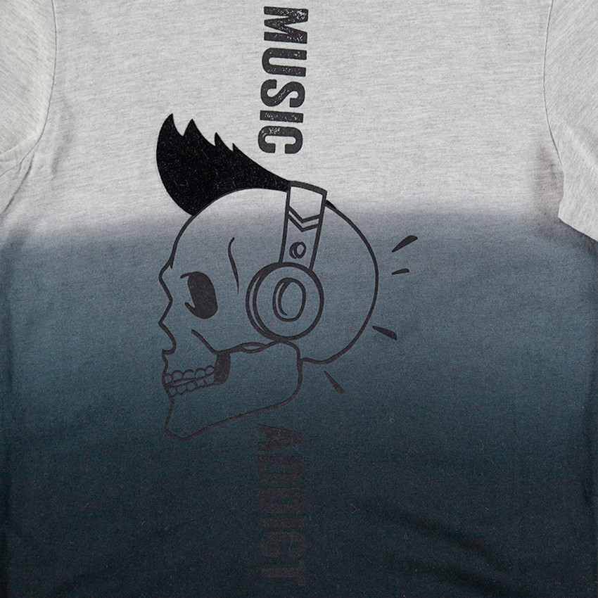 Júnior - Camiseta de manga larga de punto con efecto tie and dye 