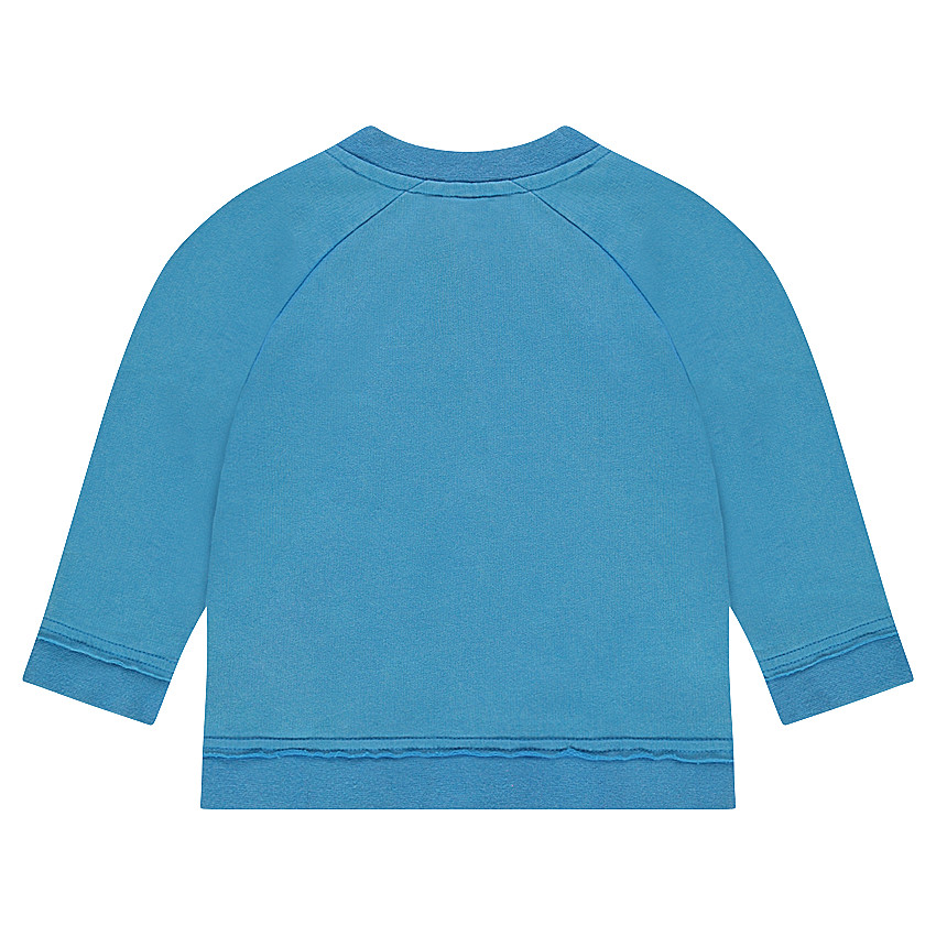 Chaqueta de felpa con cremallera y parches cosidos y bordados 