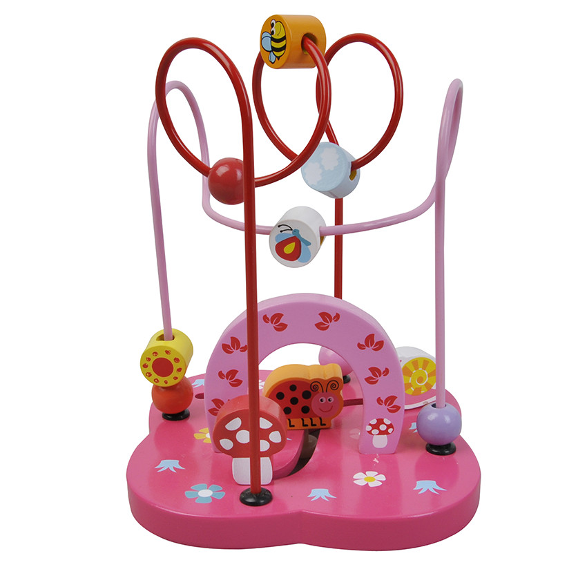 Juego espiral de madera - Mariposa 