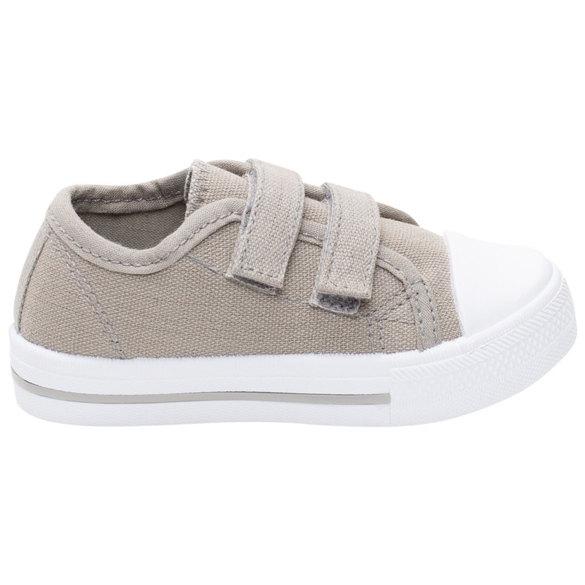 Zapatillas bajas de tela con velcro del 20 al 23  Additional Zapatillas bajas de tela con velcro del 20 al 23