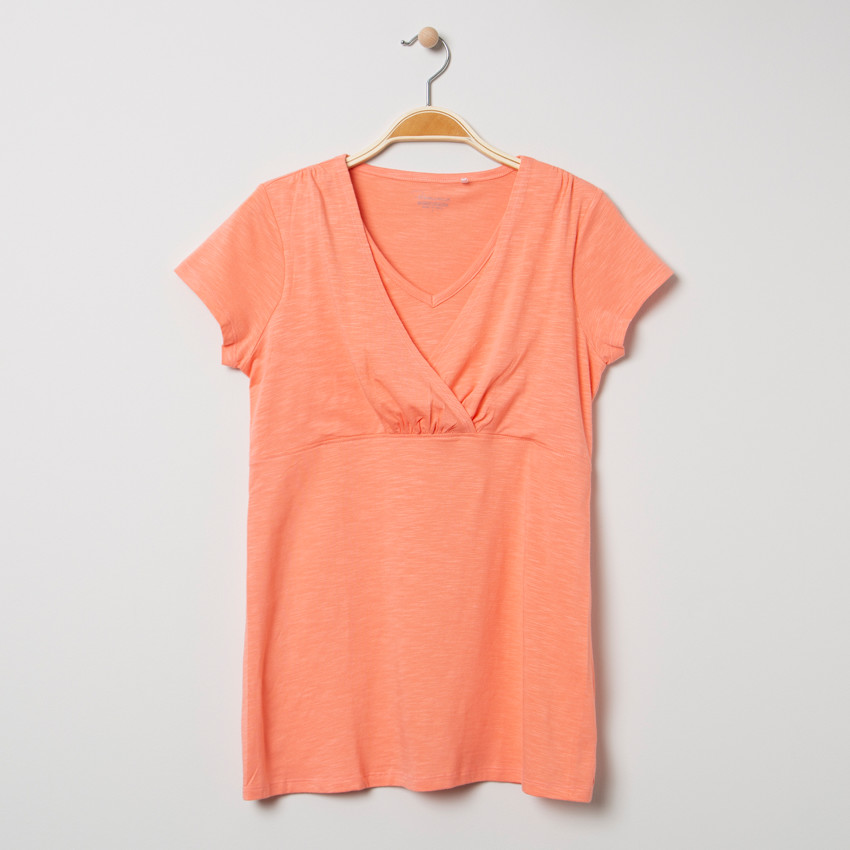 camiseta mangas cortas de embarazo y lactancia 