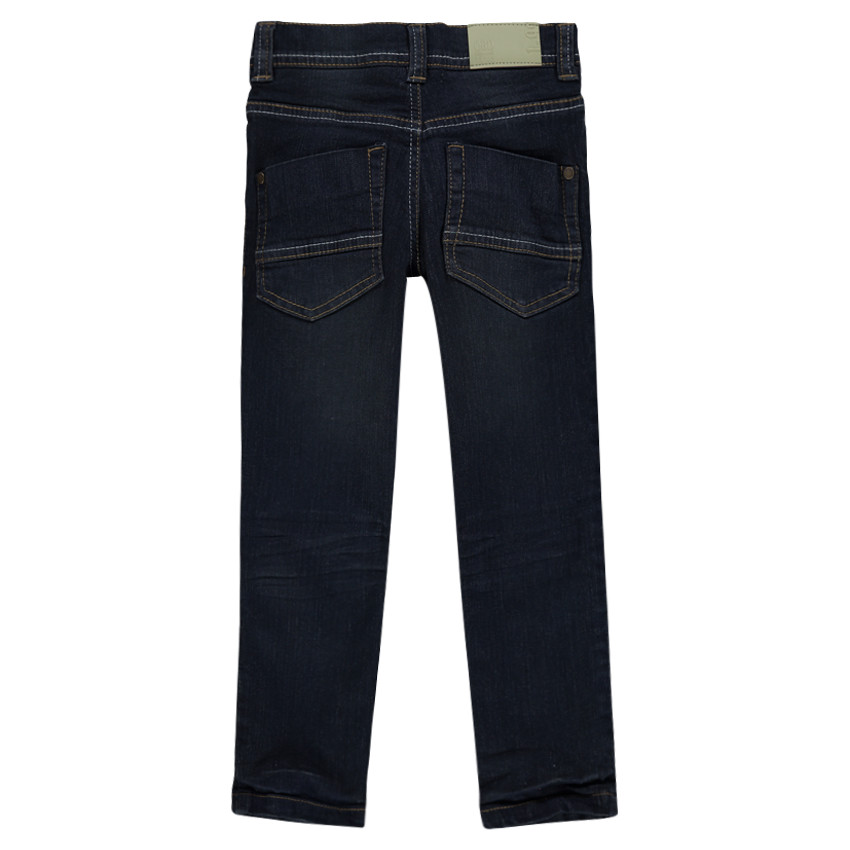 Jeans slim efecto usado 