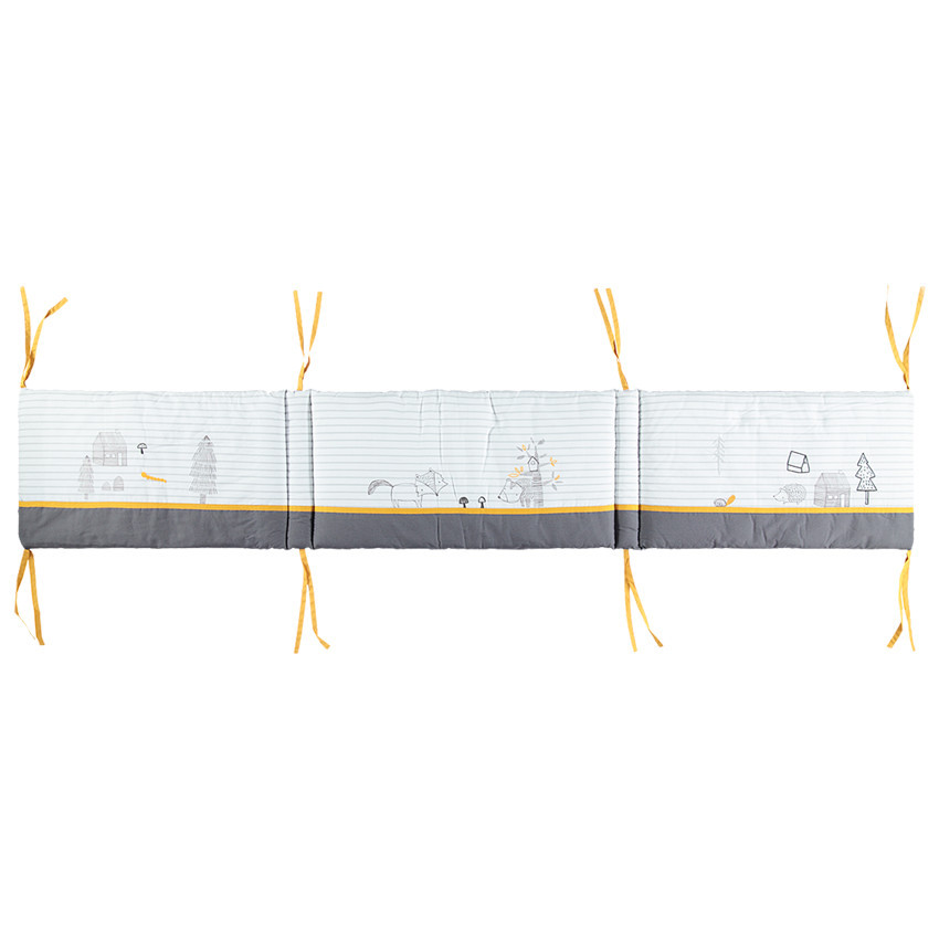 Chichonera con estampado animales del bosque 