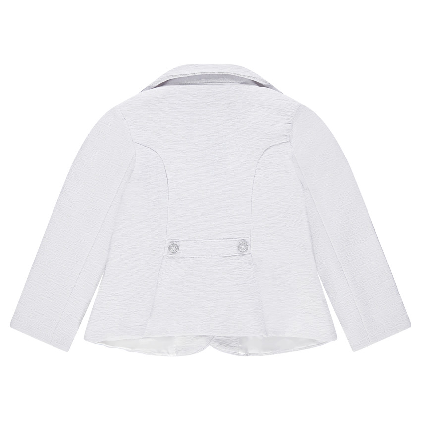 Chaqueta de jácquard con forro satinado 