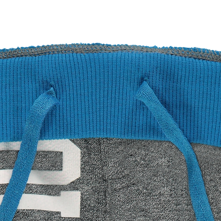 Bermudas de muletón con inscripción estampada 