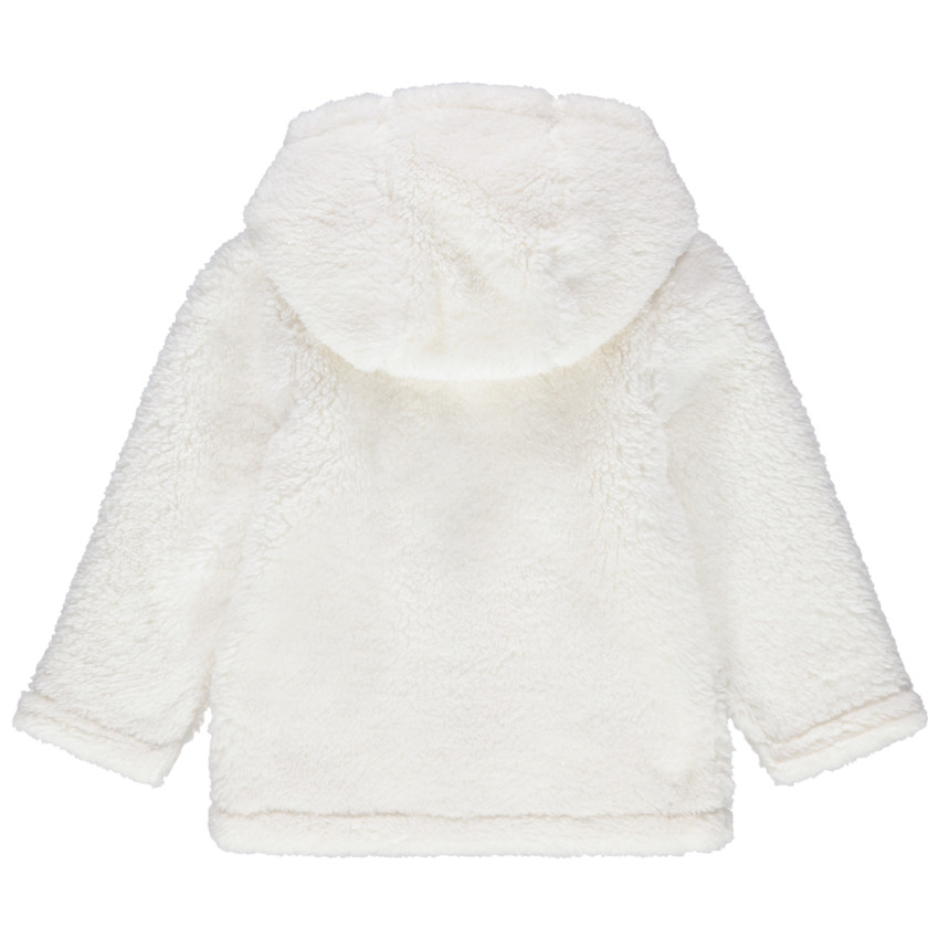 Gilet à capuche en sherpa 
