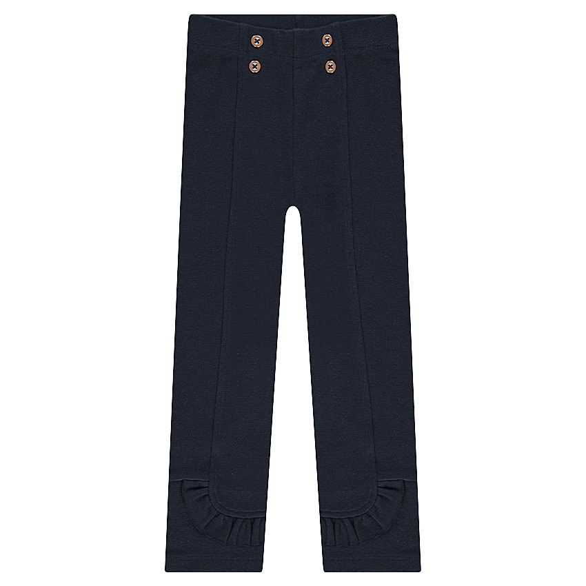 Jegging de punto milano de estilo oficial con botones de fantasía  Additional Jegging de punto milano de estilo oficial con botones de fantasía