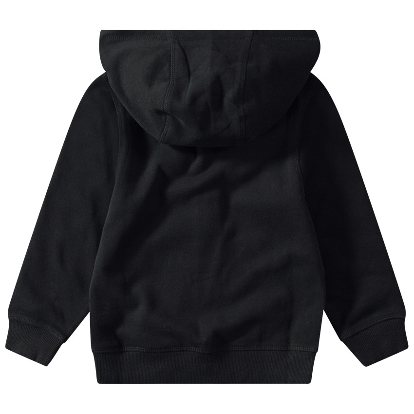 Chaqueta de felpa con capucha con cremallera 