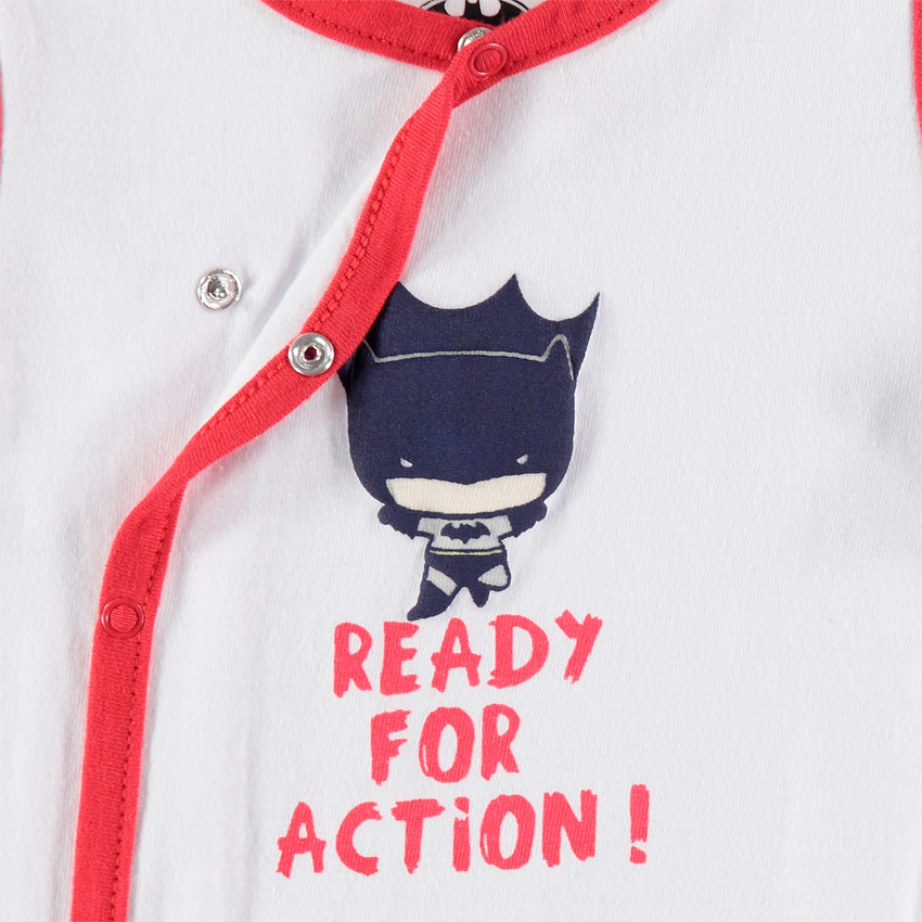 lote de 2 Pelele en algodon print Batman 