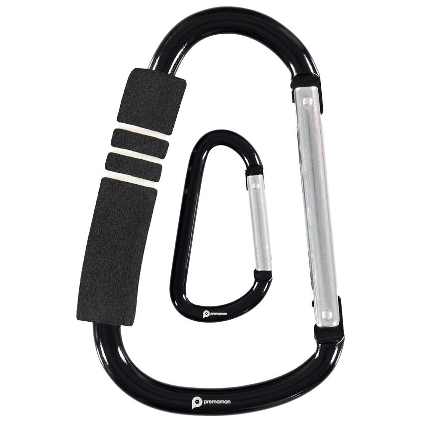 Conjunto de 2 mosquetones para carro Simone 