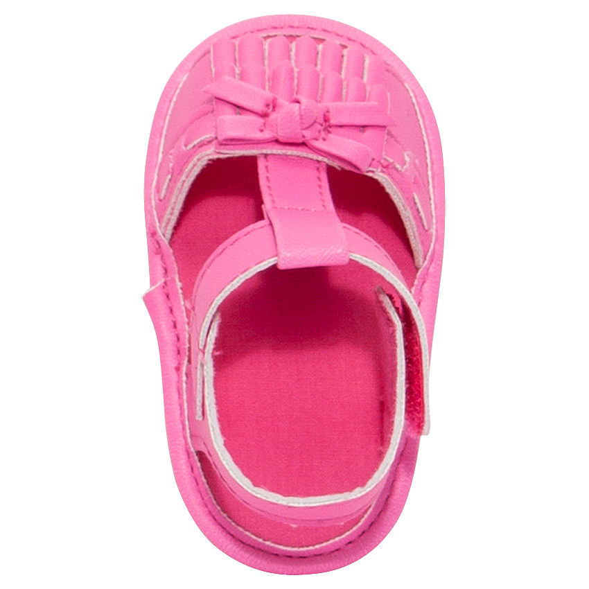 Sandalias rosa fosforescente  