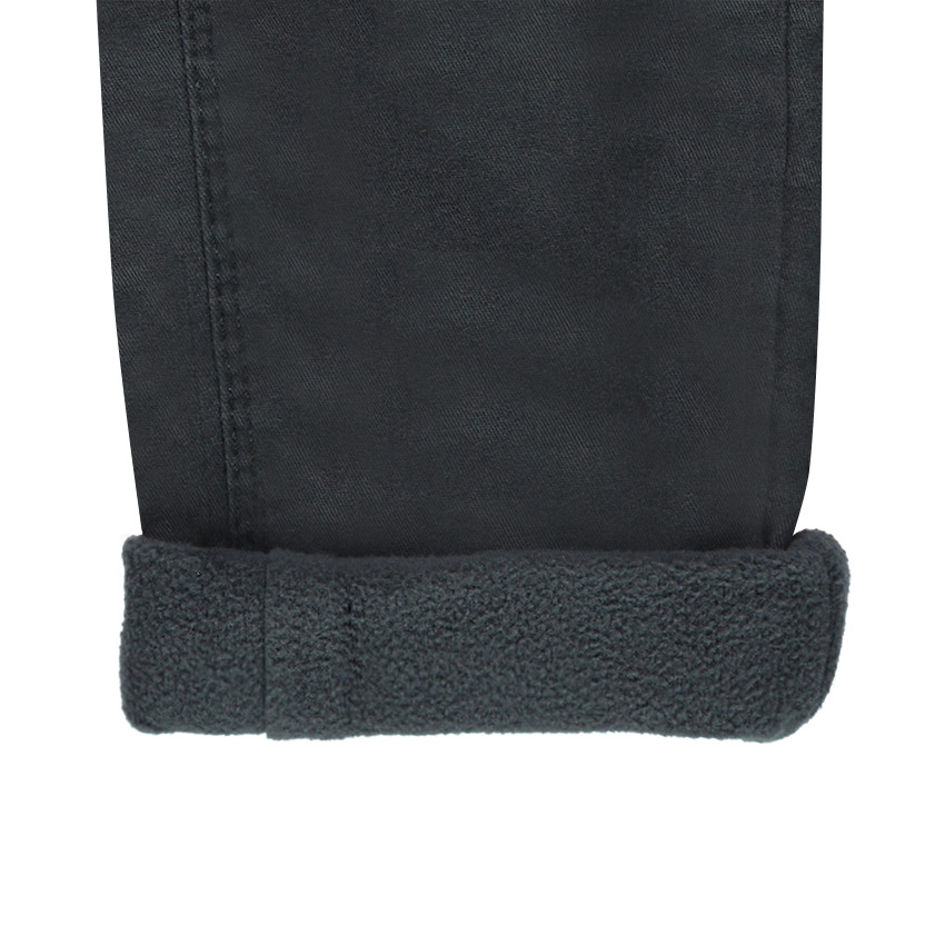 Pantalón de sarga con forro polar 