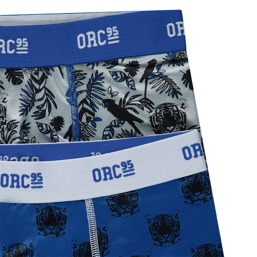 Júnior - Juego de 2 bóxers estampados all-over 