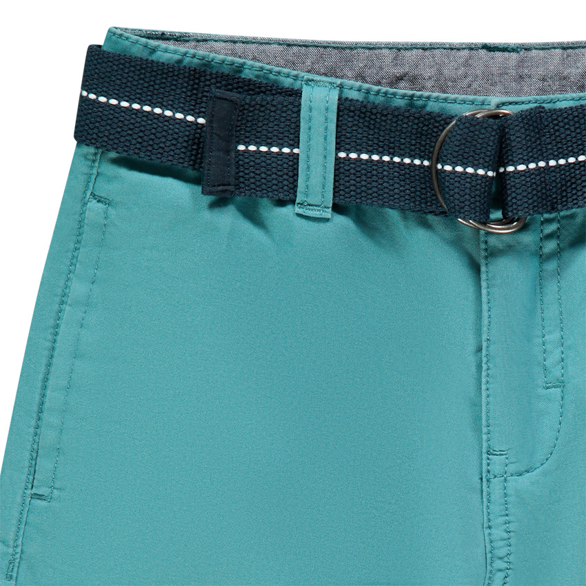 Bermuda en toile à ceinture ajustable et amovible  