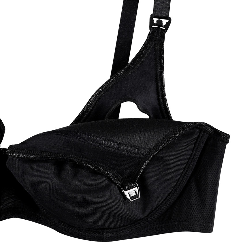Soutien-gorge de grossesse et d'allaitement moulé avec tulle 