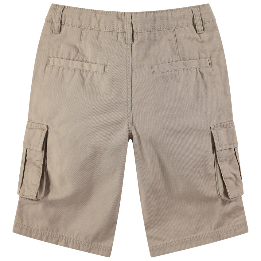 Júnior - Bermudas de algodón de fantasía con bolsillos estilo cargo 