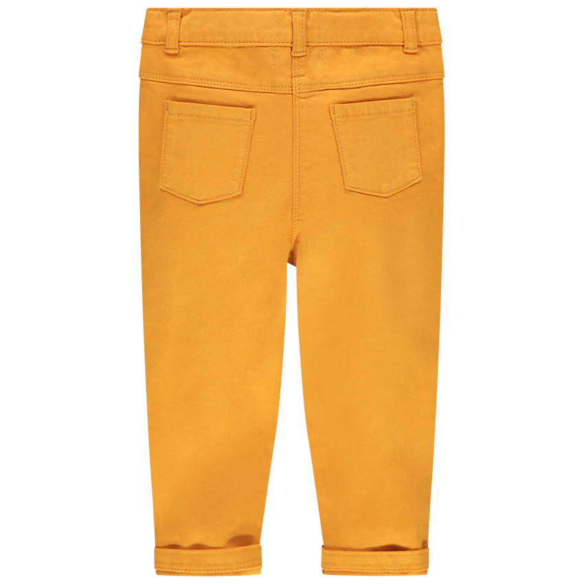 Pantalon coupe slim en toile 